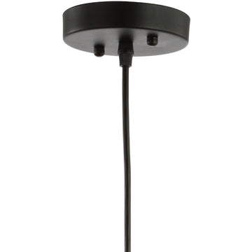 Lotus 12.25" Adjustable Metal LED Pendant - JONATHAN Y